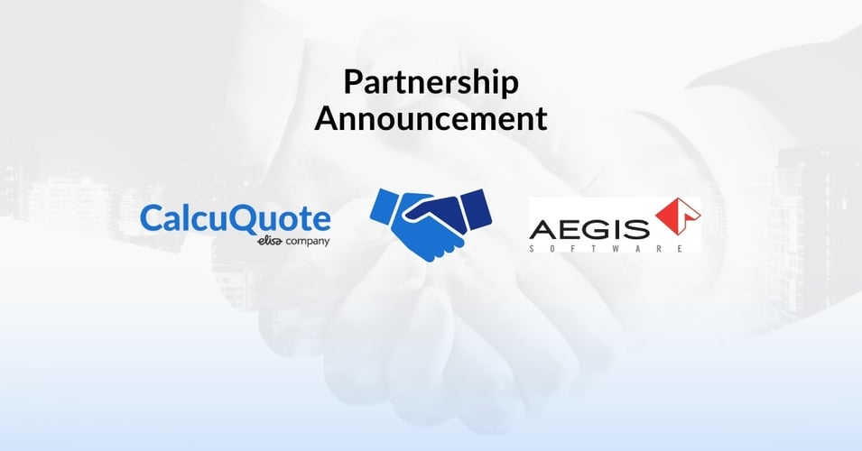 CalcuQuote Partners with Aegis Software