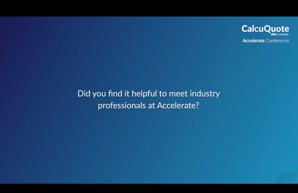 Benjamin Leclair- Did you find it helpful to meet industry professionals